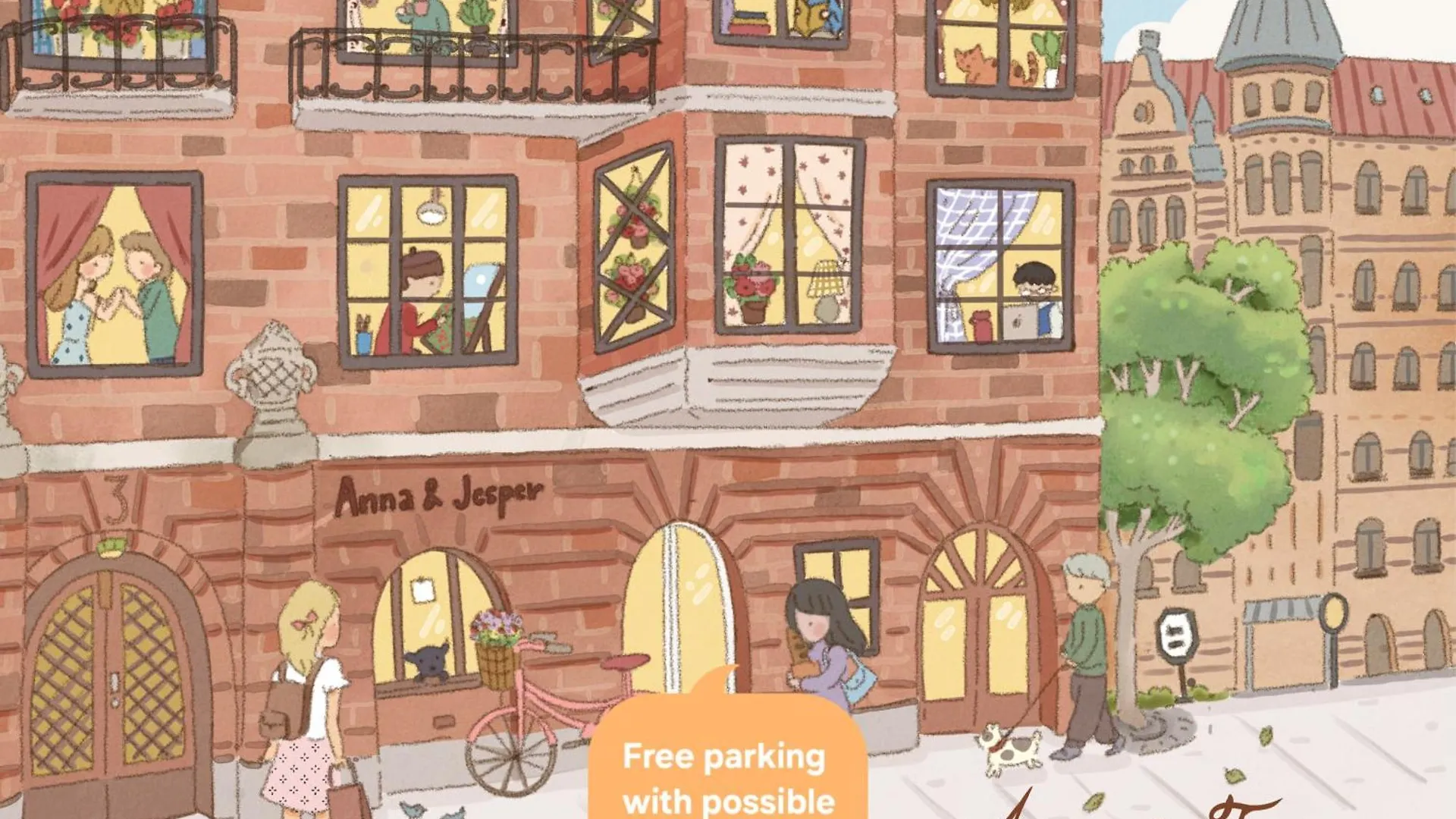 Ow, By A&J - Familj & Bilen & Hunden - Liseberg & Avenyn! Bed & Breakfast Gothenburg 4*,  Sweden