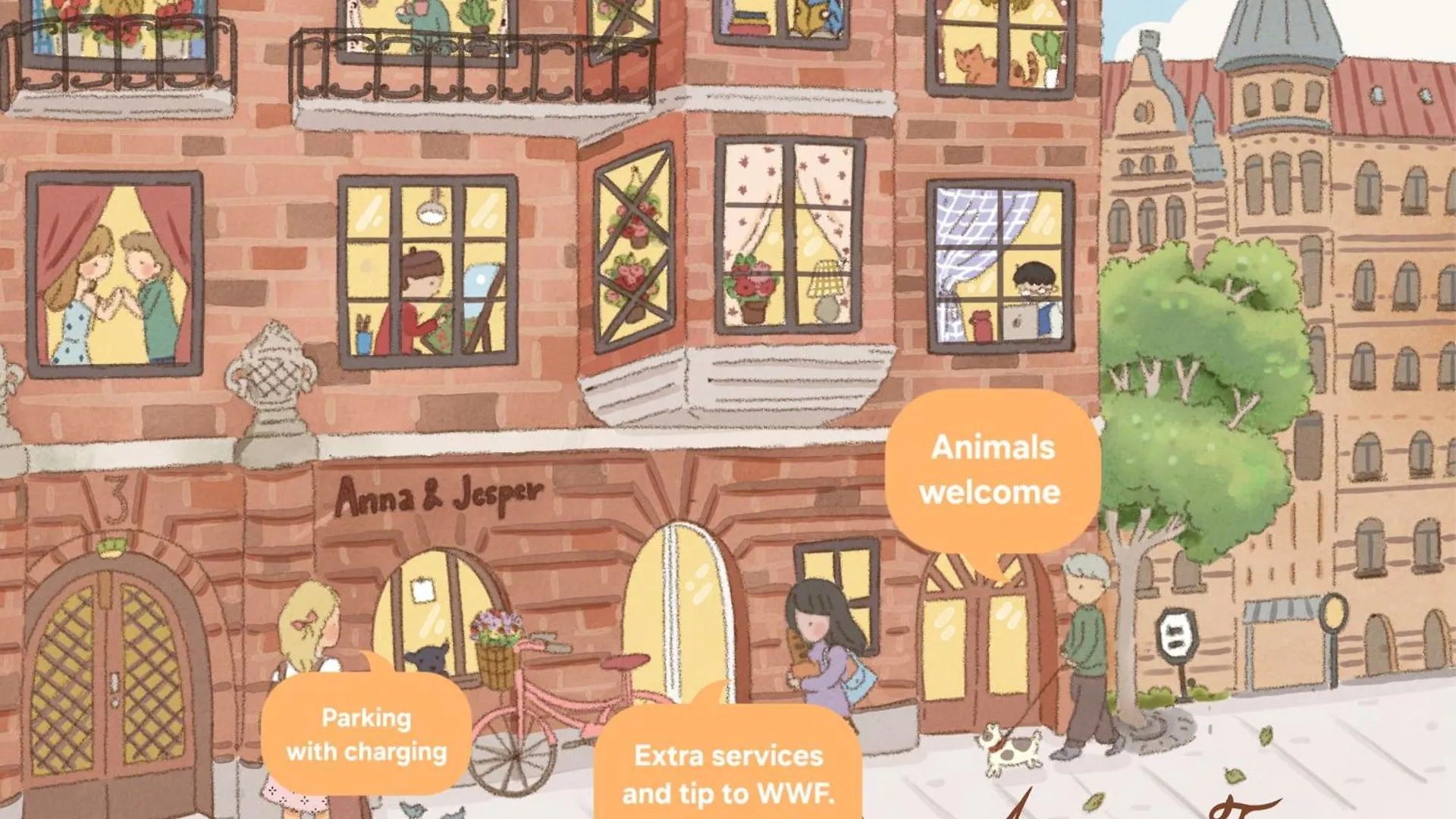 Ow, By A&J - Familj & Bilen & Hunden - Liseberg & Avenyn! contacts